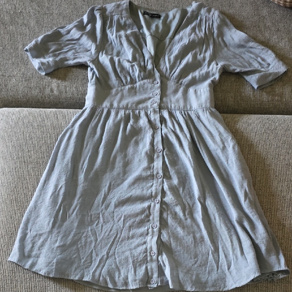 Wishlist Light Gray Midi Dress